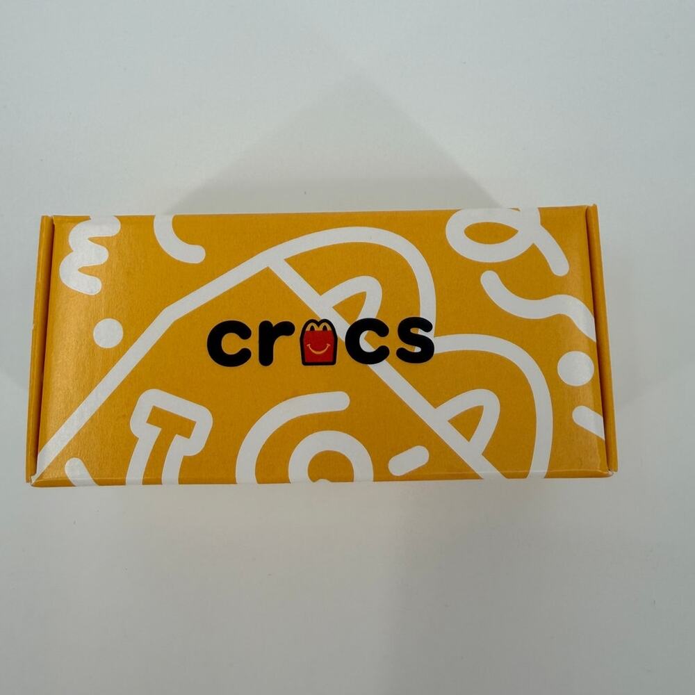 McDonald's Crocs #8 Scribbles Happy Meal Toy 2024 NIB with Box Stickers